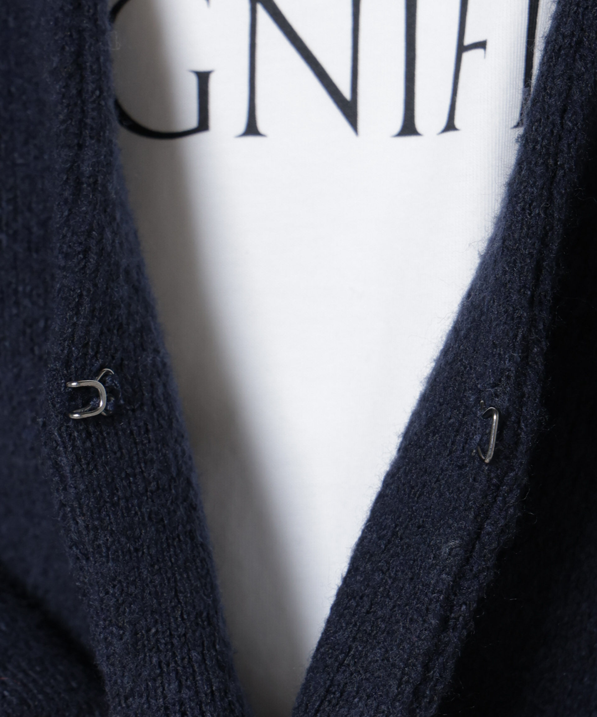 nano･universe「総針ニットジャケットカーディガン」|ニット・セーター|