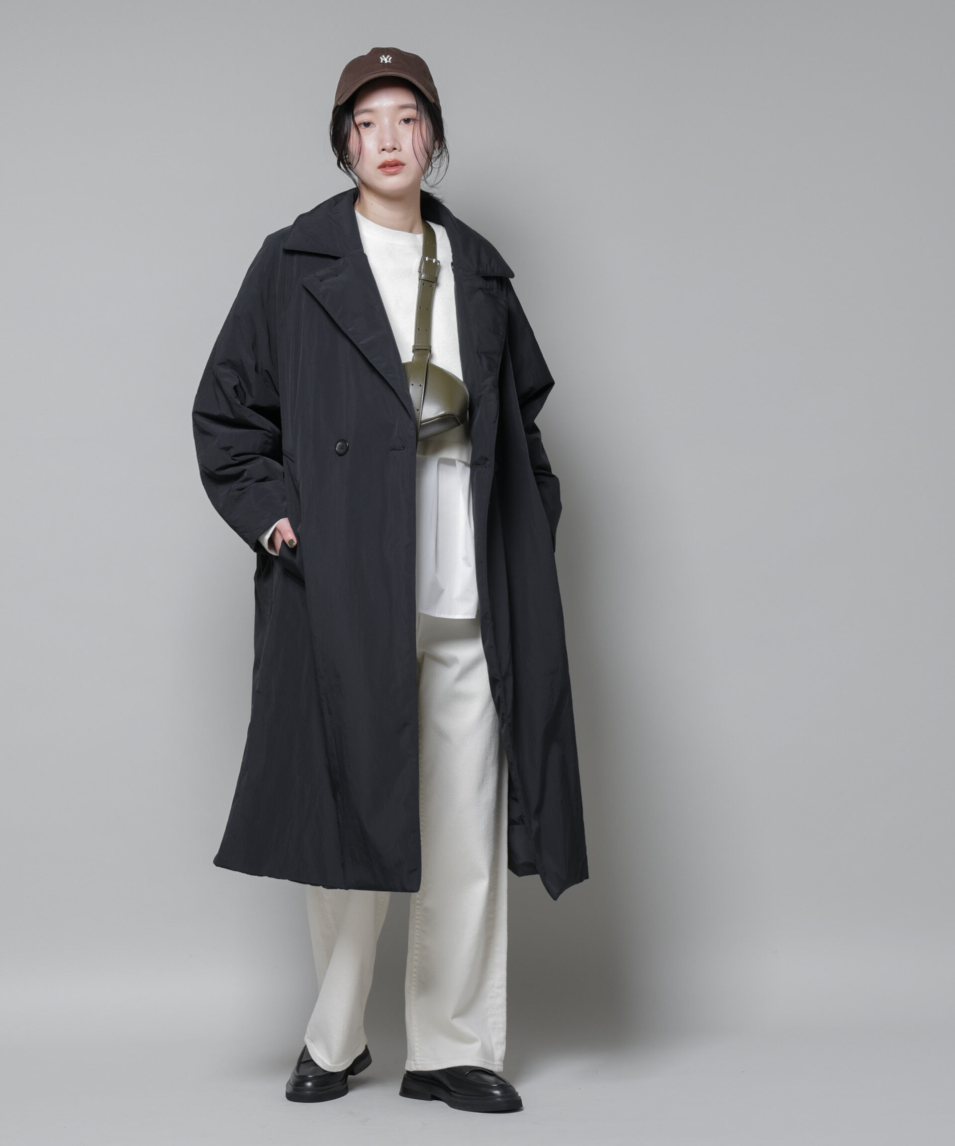 nano･universe「ETHERMALOFT(R)AEROGEL 中綿リバーシブルコート」|その他|