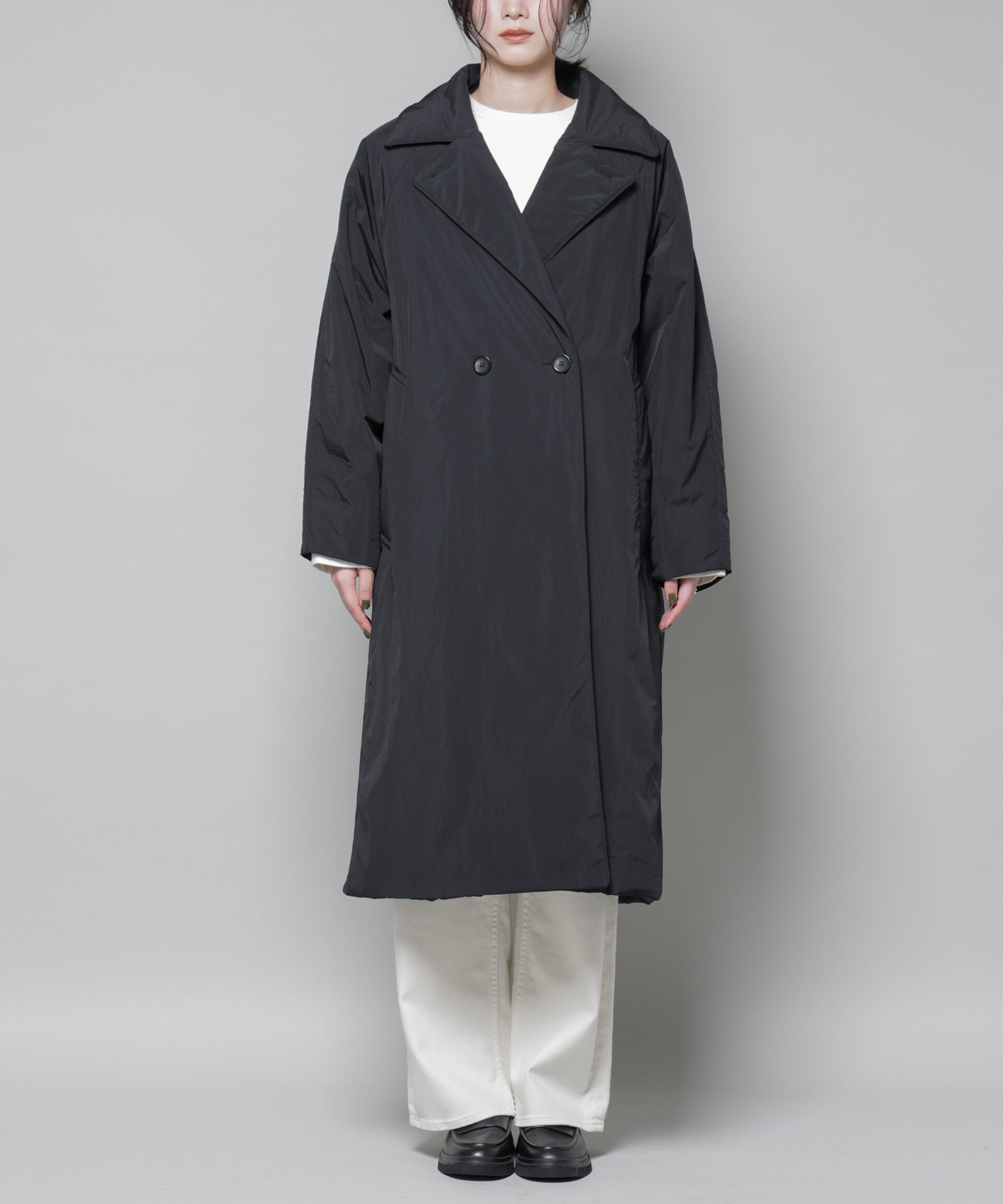 nano･universe「ETHERMALOFT(R)AEROGEL 中綿リバーシブルコート」|その他|