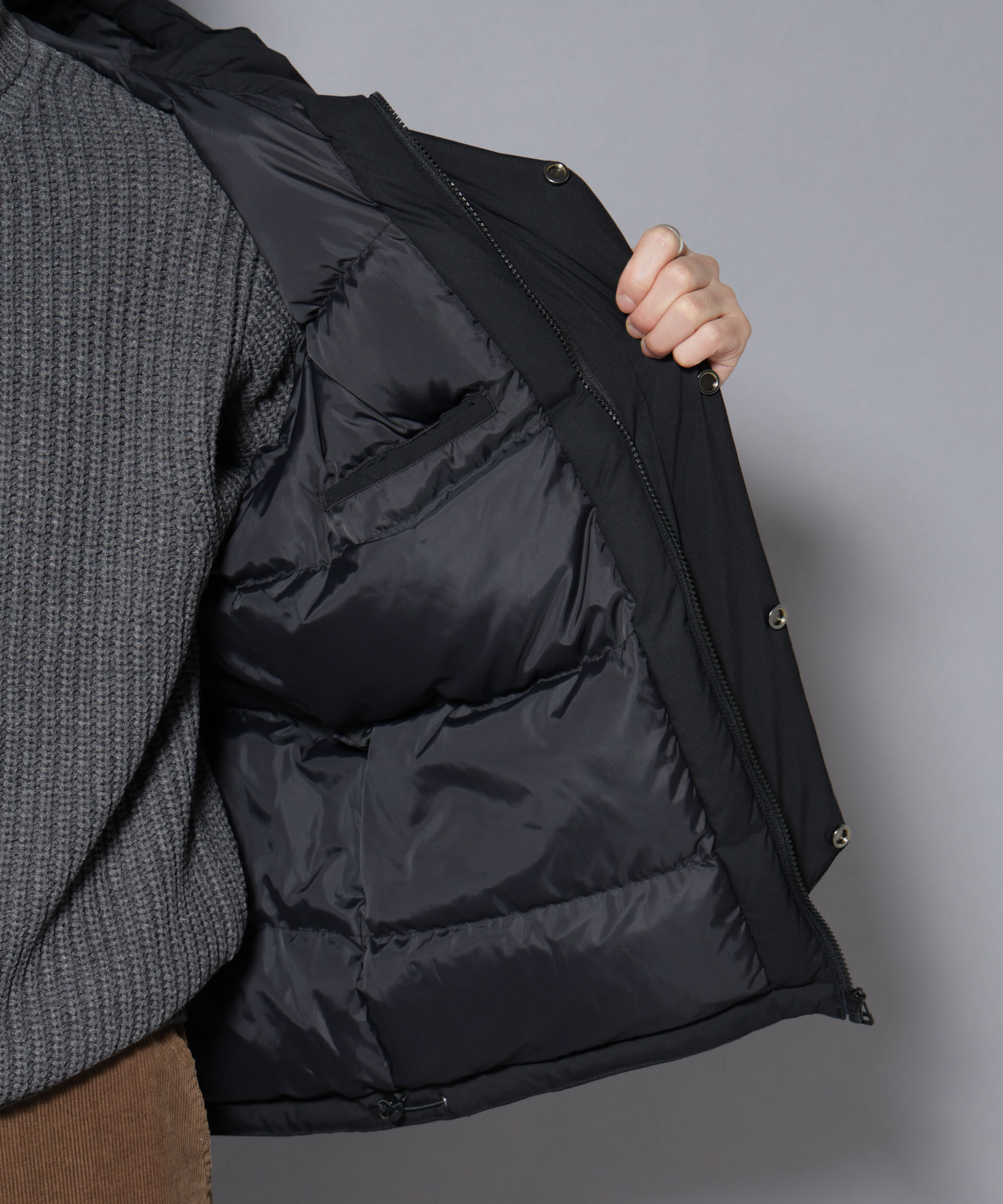 nano･universe「anewdown(R)フルダルマウンテンパーカー撥水ダウン」|ダウン|