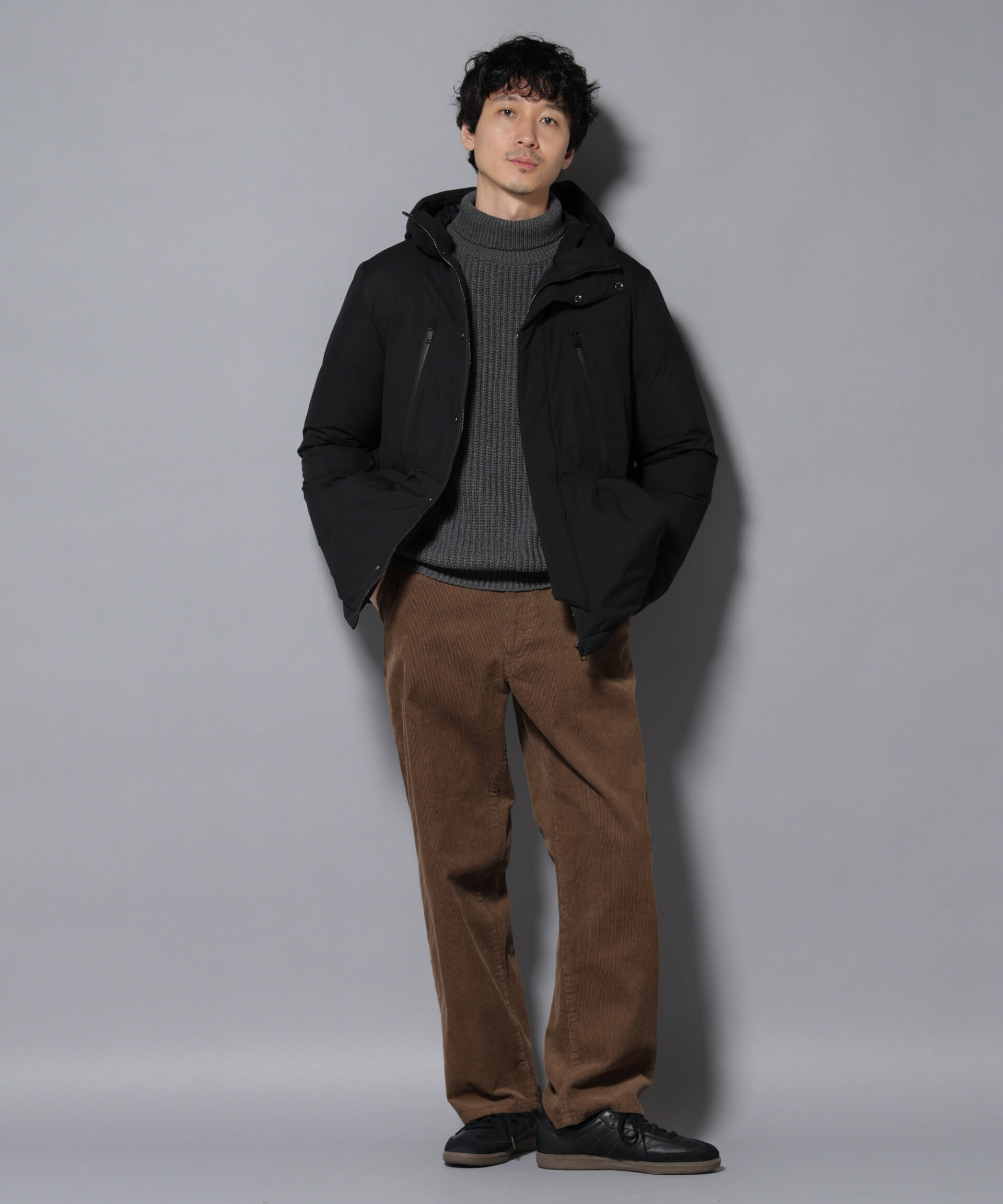 nano･universe「anewdown(R)フルダルマウンテンパーカー撥水ダウン」|ダウン|