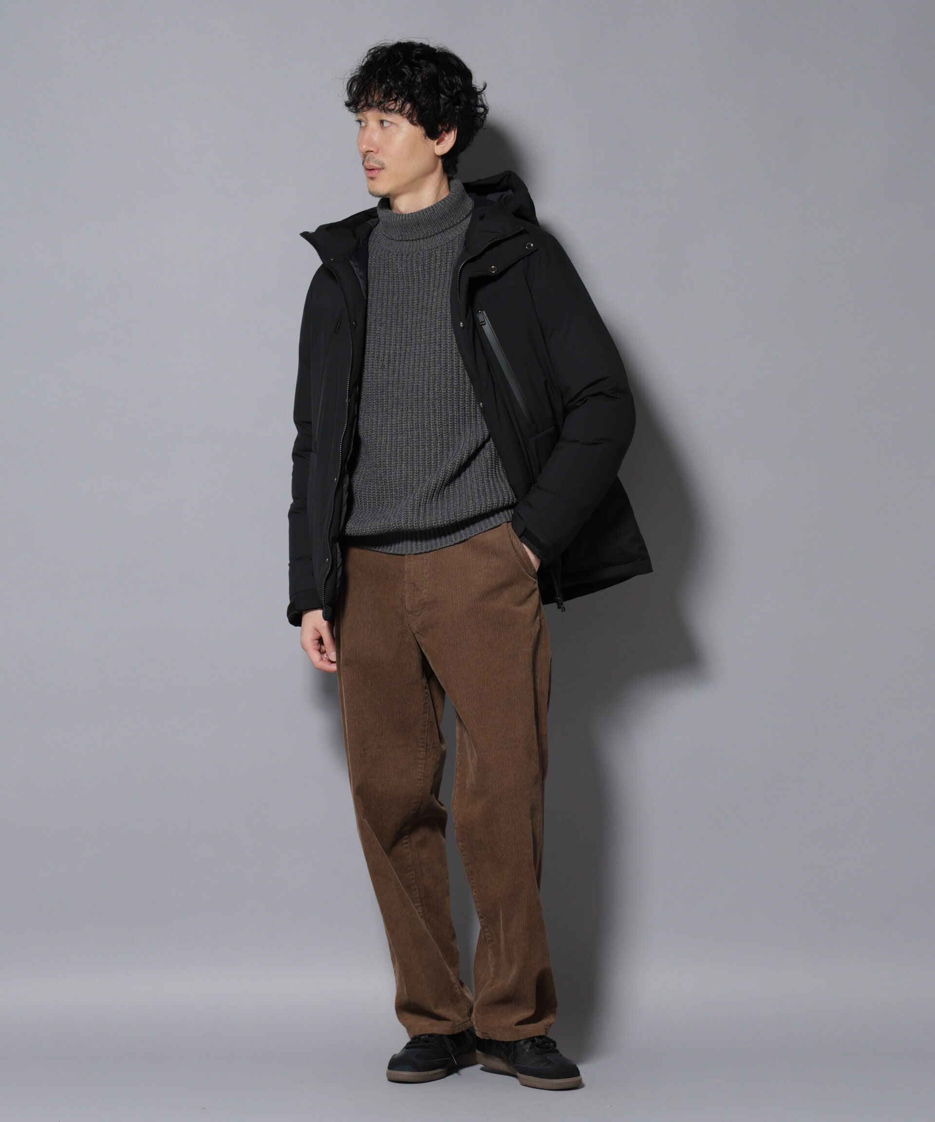 nano･universe「anewdown(R)フルダルマウンテンパーカー撥水ダウン」|ダウン|