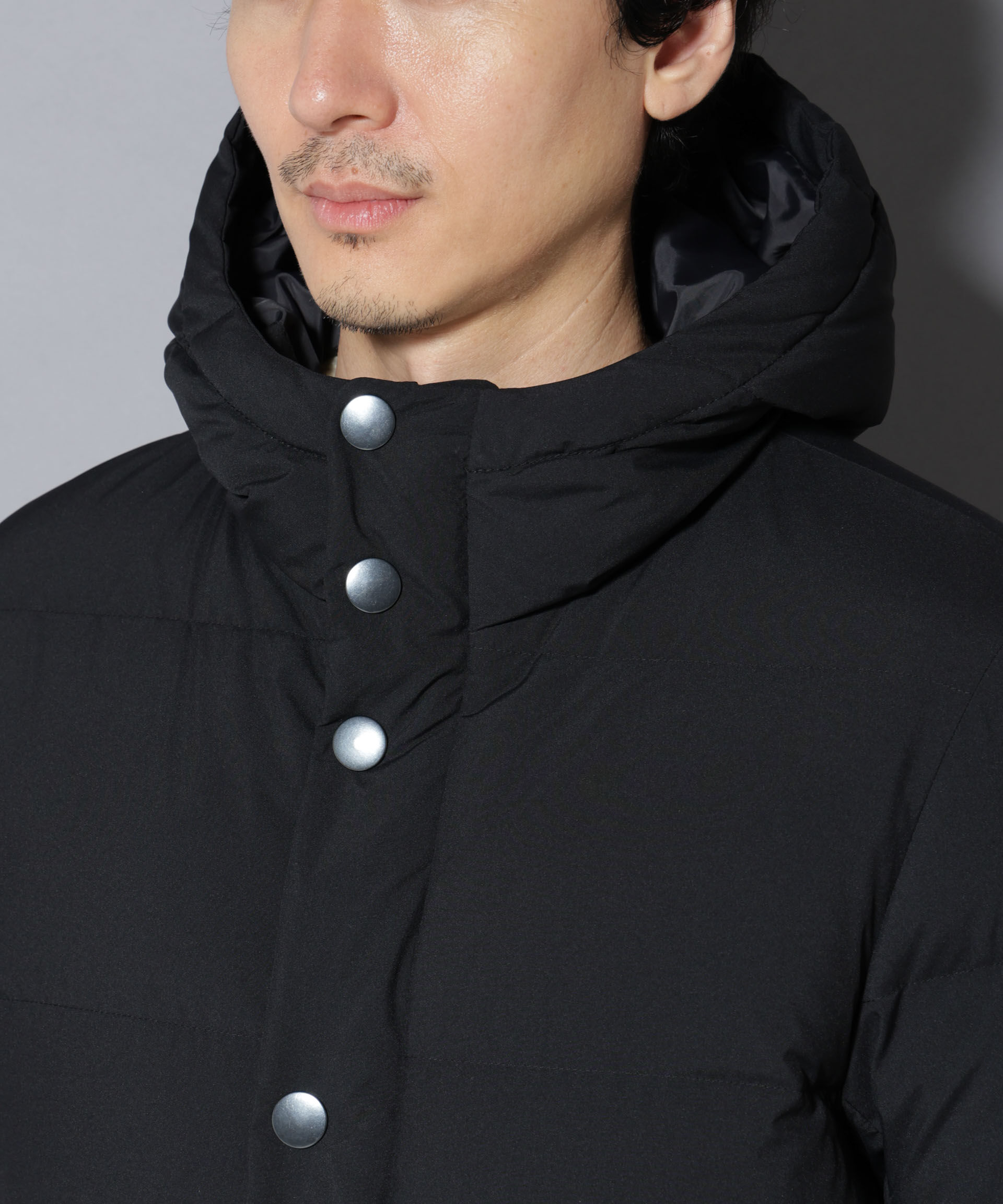 nano･universe「anewdown(R)フルダルステッチフーデット撥水ダウン」|ダウン|