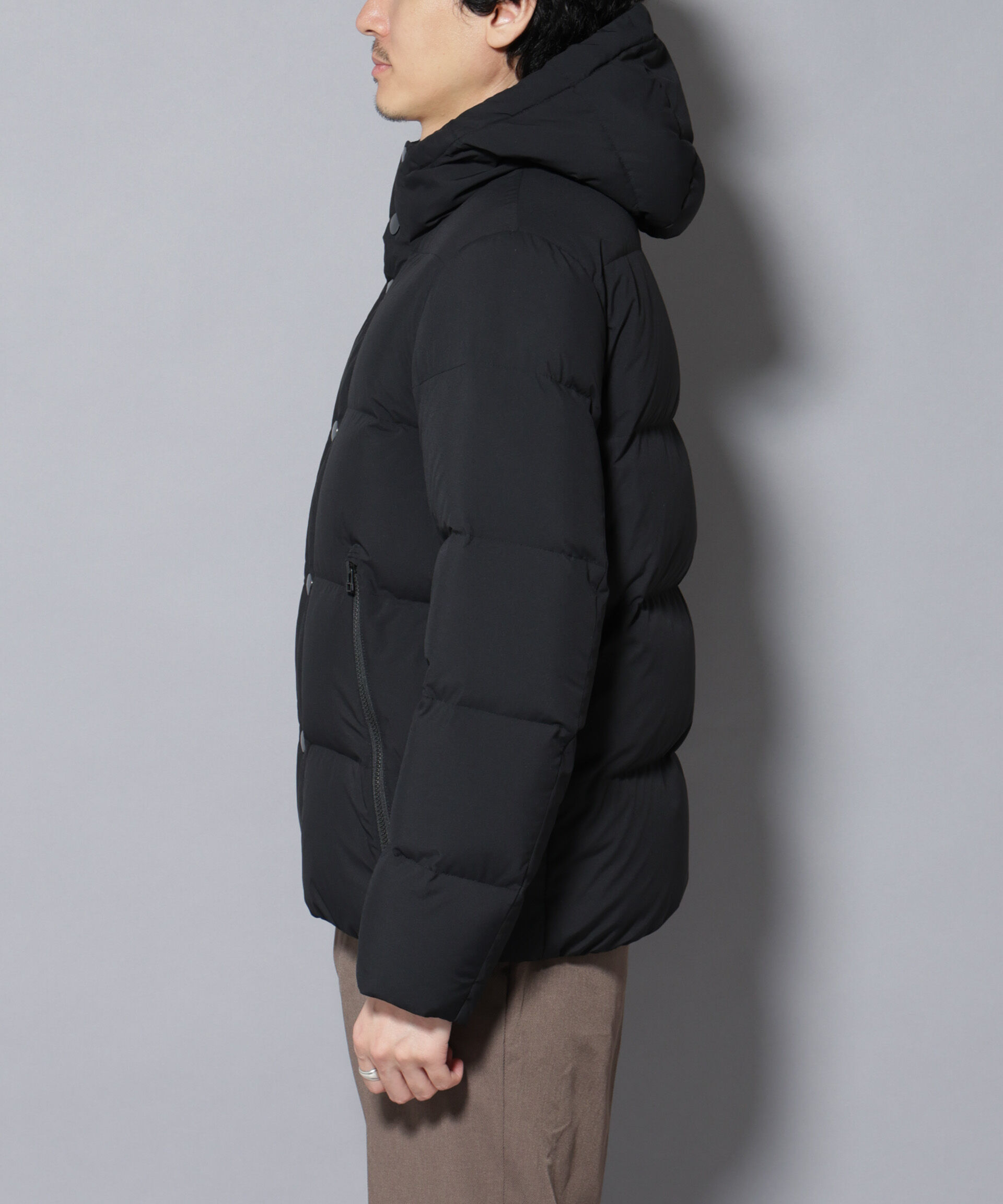 nano･universe「anewdown(R)フルダルステッチフーデット撥水ダウン」|ダウン|