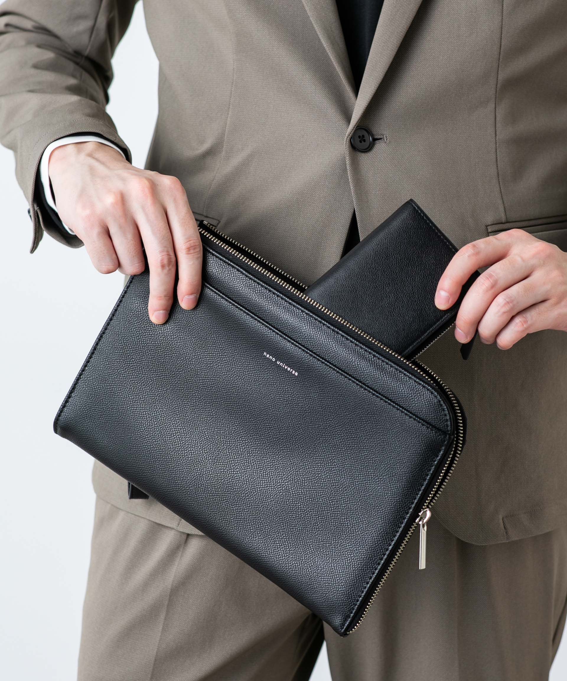 nano･universe「WEB限定/フェイクレザーコンパクトウォレット」|財布|