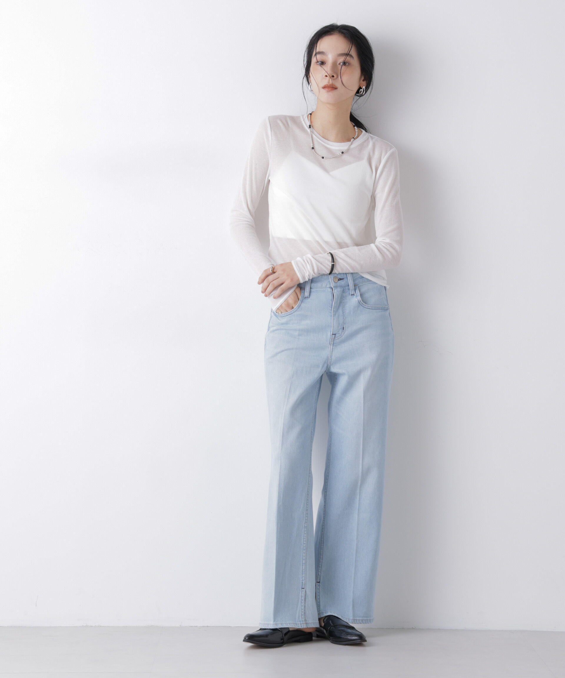 nano･universe「Healthy DENIM/別注 Brownie」|チノ|