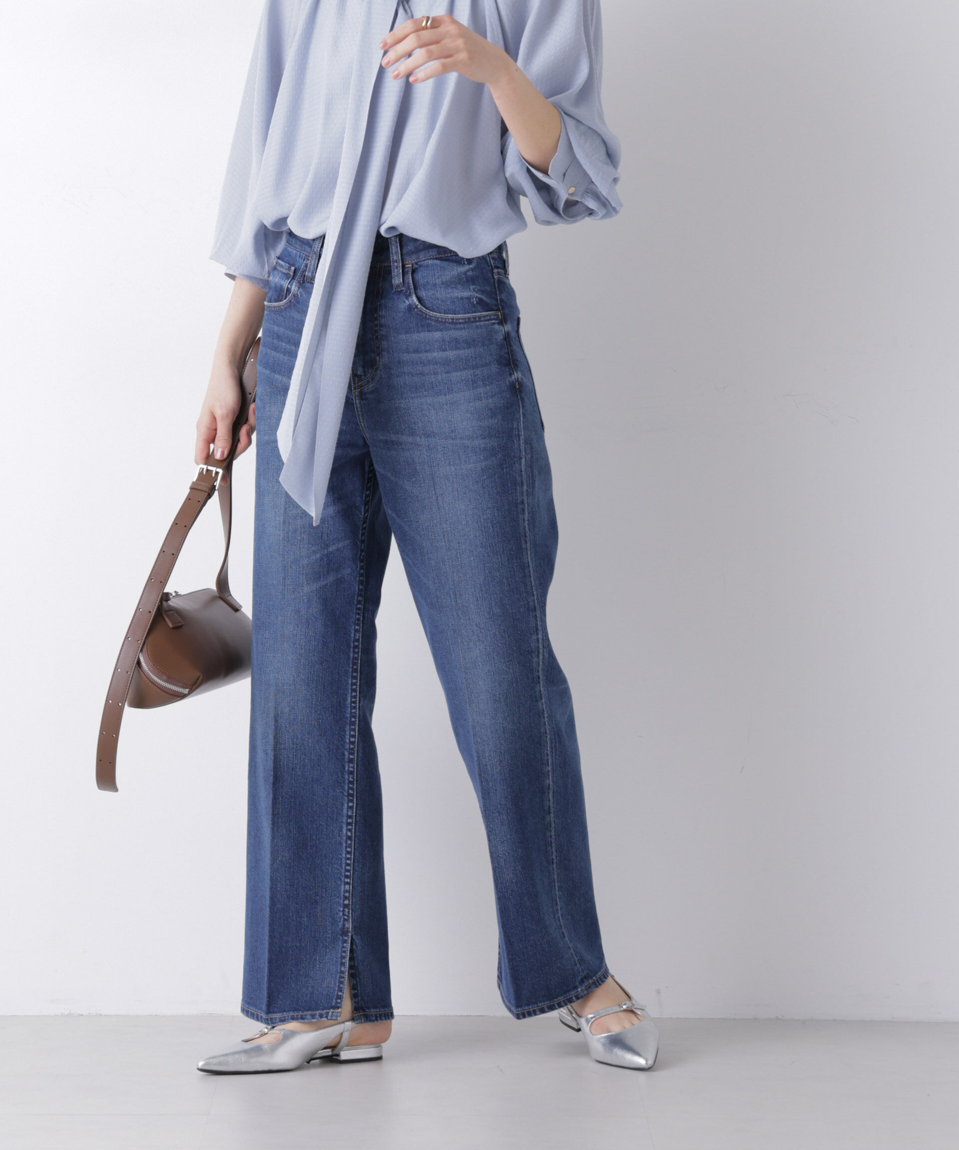 nano･universe「Healthy DENIM/別注 Brownie」|チノ|