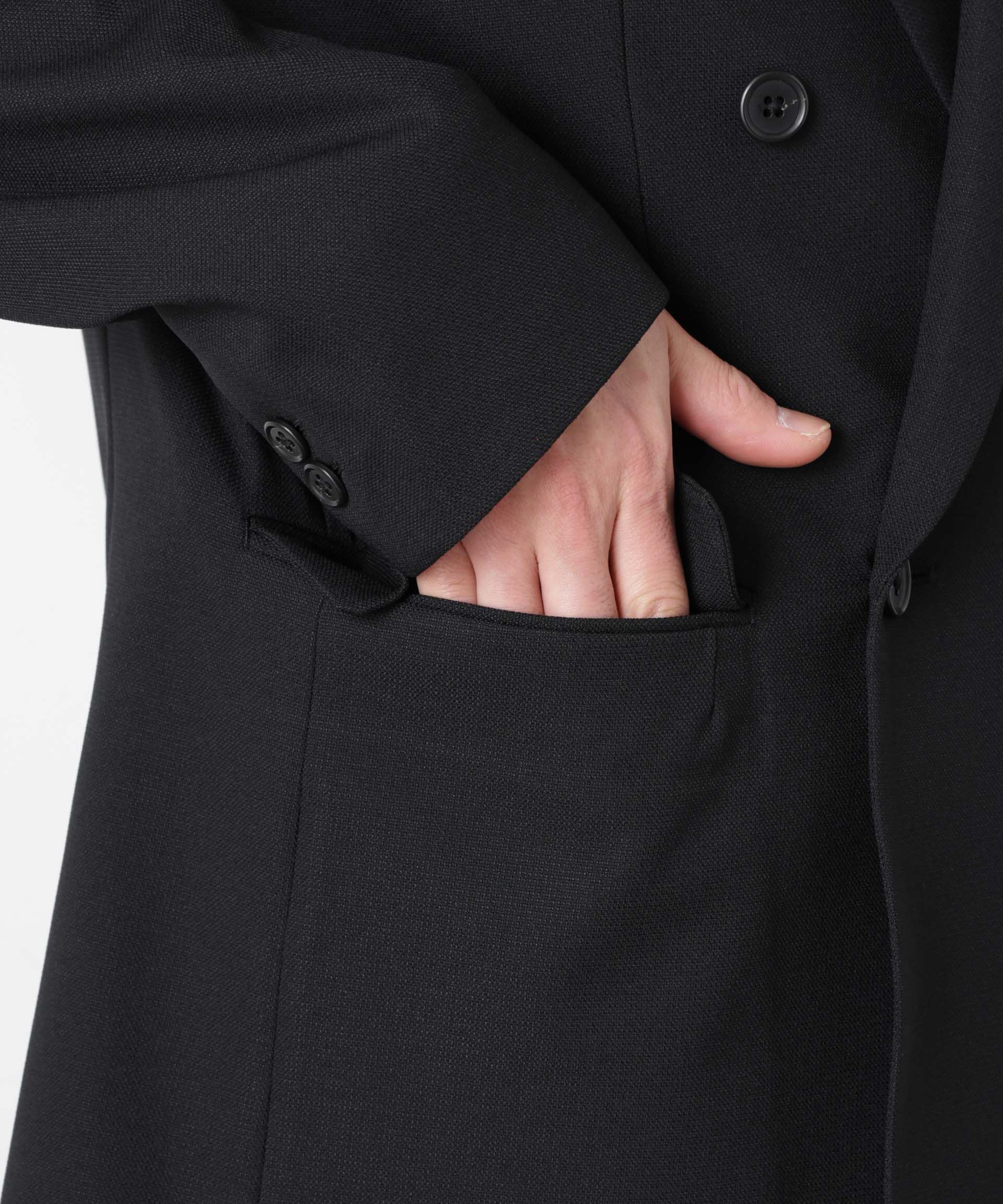 nano･universe「Reflax(R)オックスダブルブレストジャケット（セットアップ可）」|テーラードジャケット|