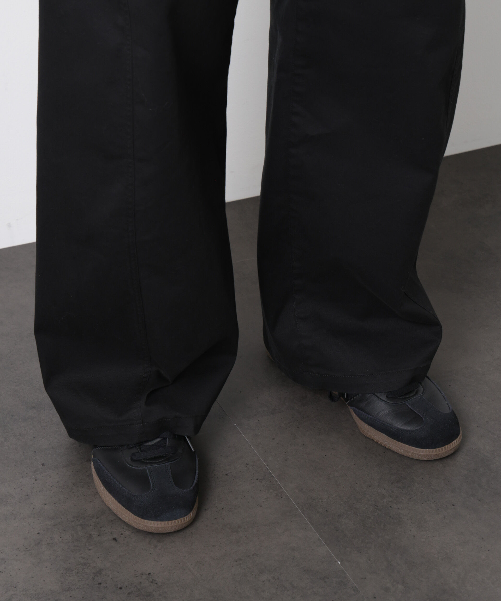 nano･universe「｢ASSEMBLANC｣ベルテッド3Dパンツ」|チノ|