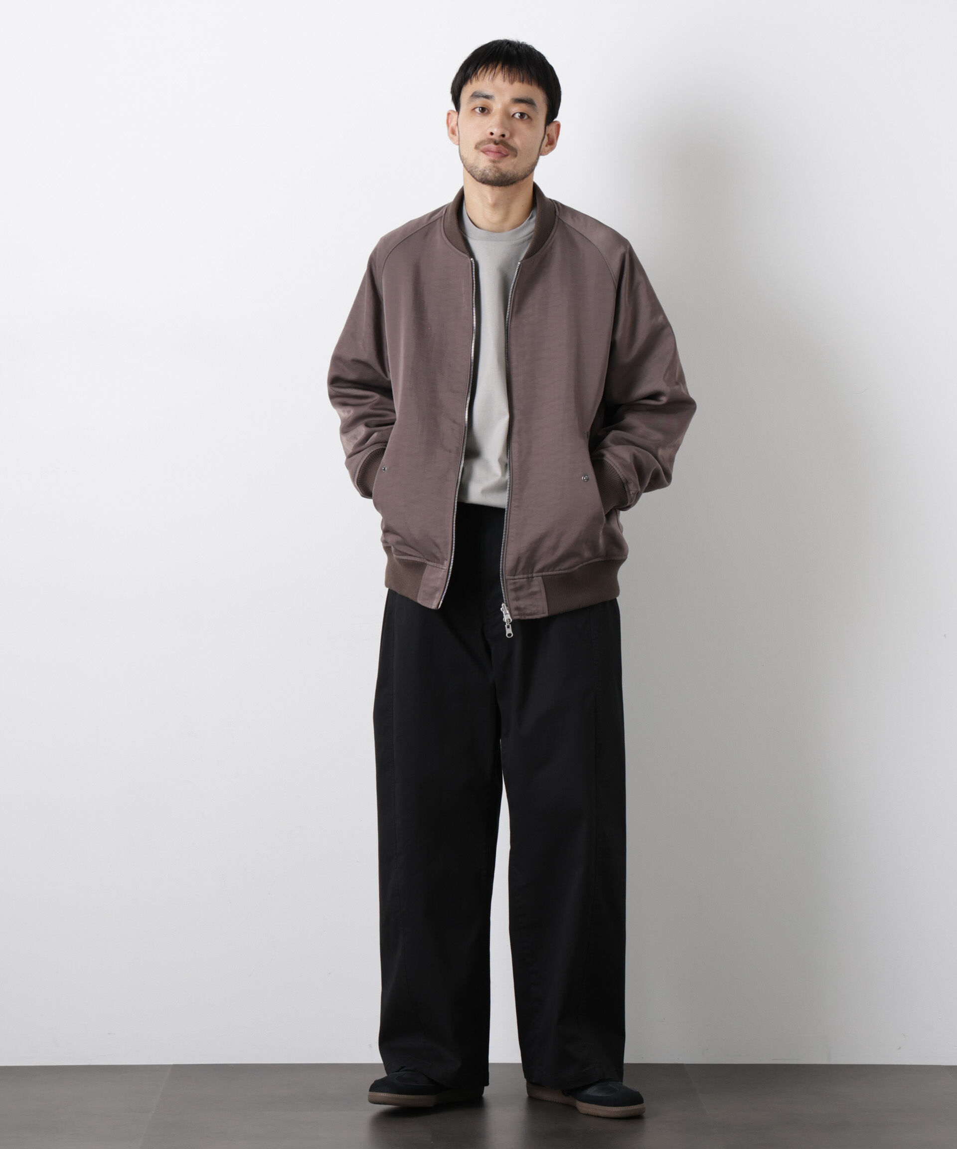 nano･universe「｢ASSEMBLANC｣ベルテッド3Dパンツ」|チノ|