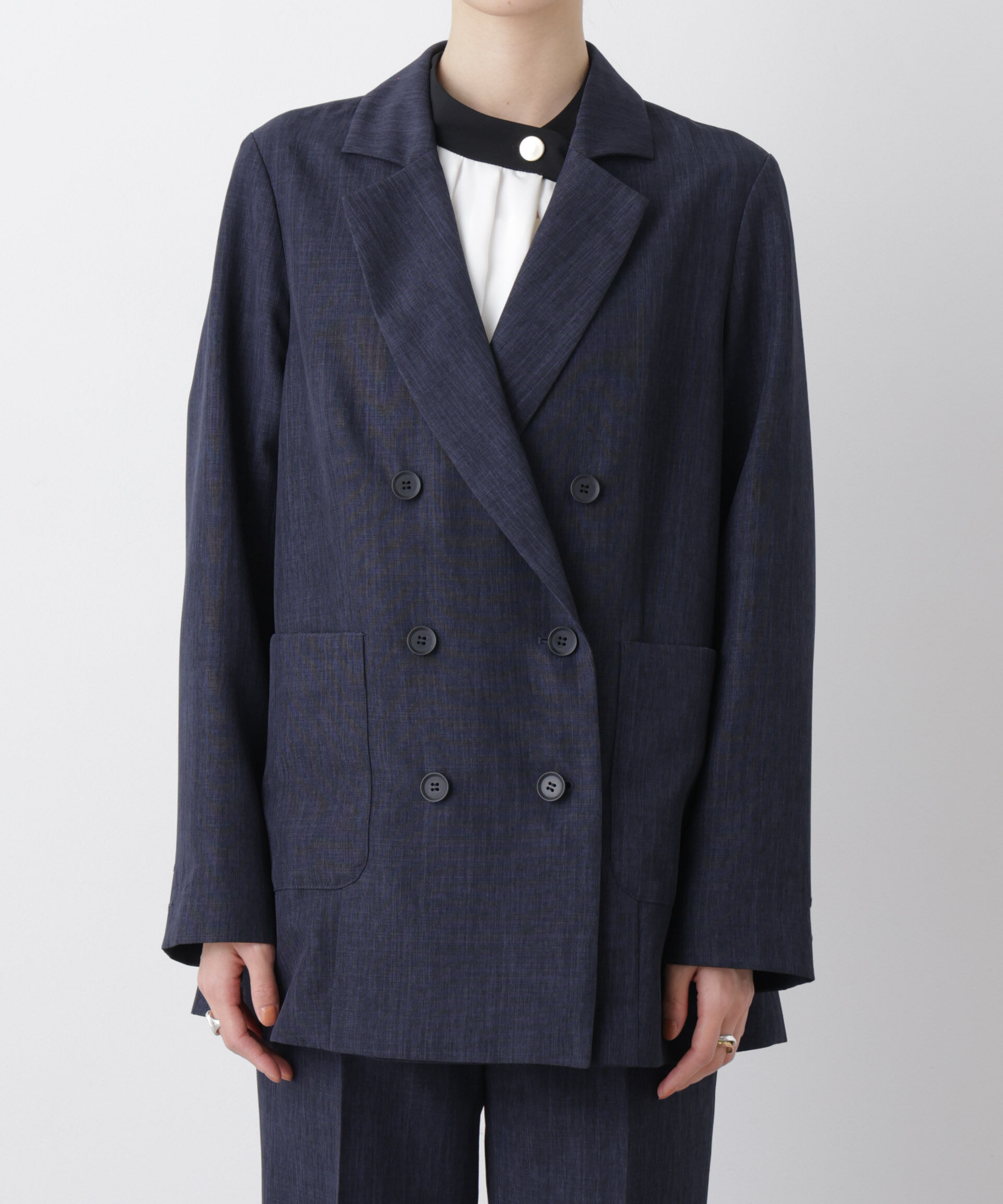 nano･universe「多機能ジャケット(セットアップ可)」|テーラードジャケット|