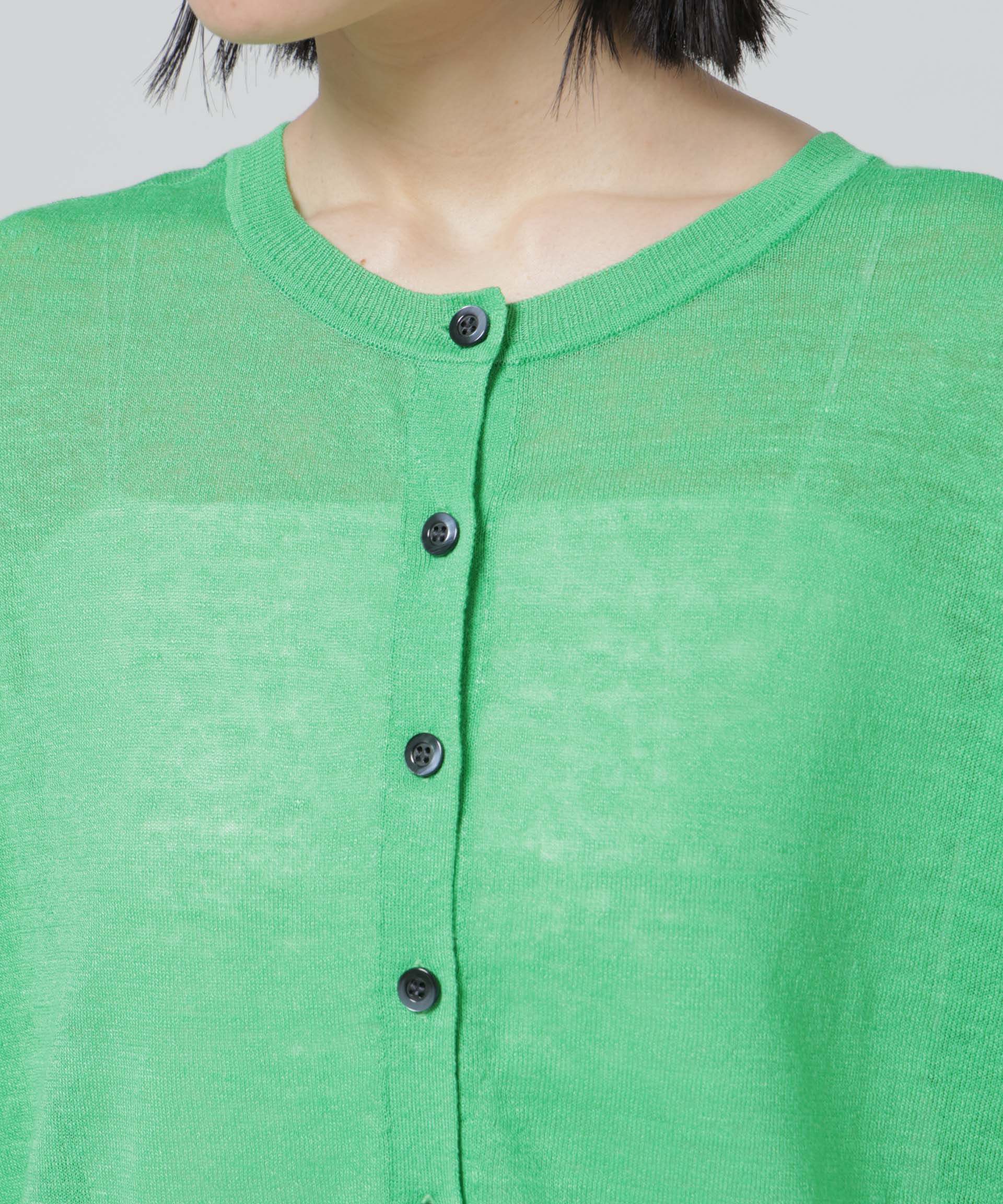 nano･universe「European Flax 2wayオーバーニットトップス」|ニット・セーター|