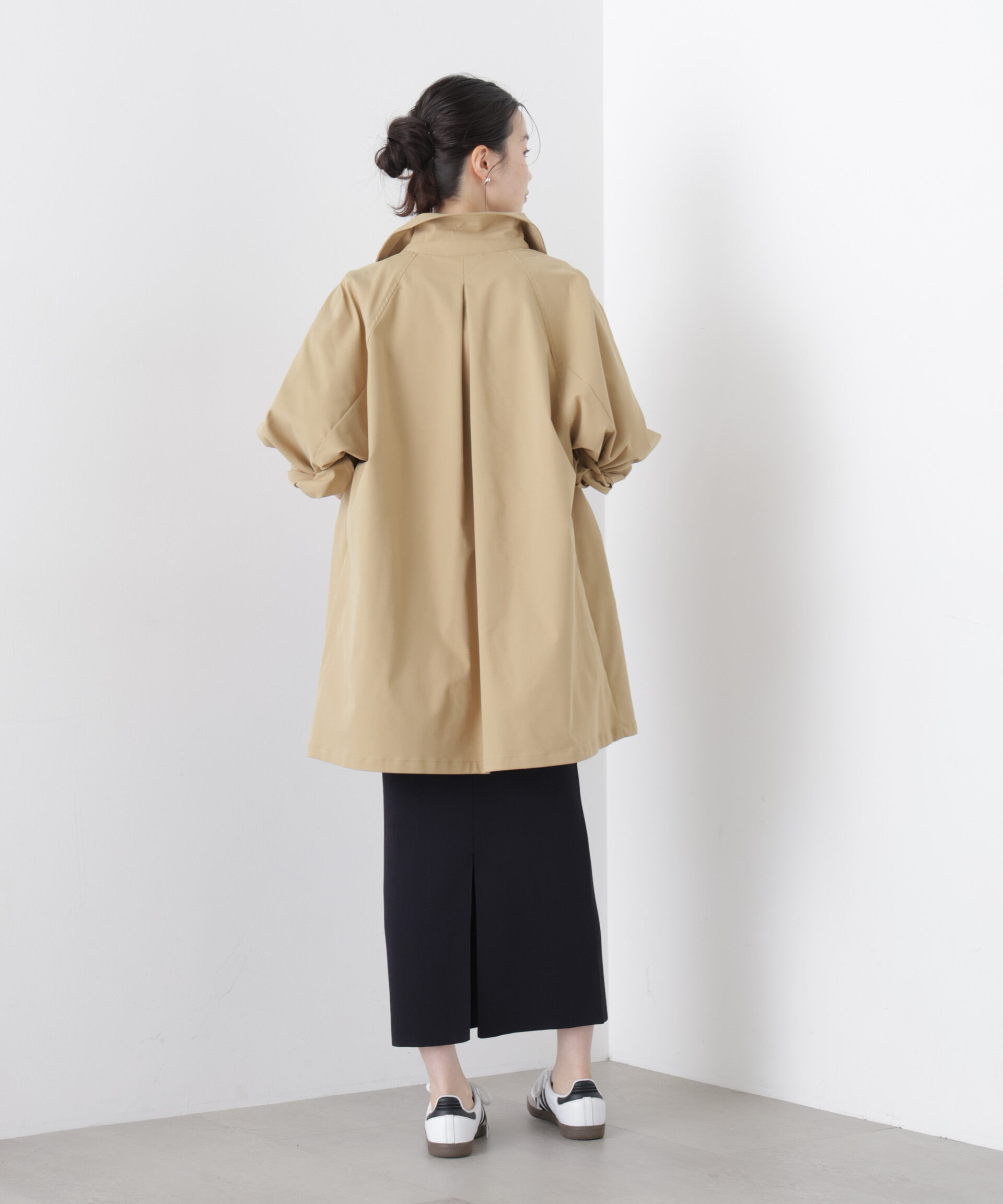 nano･universe「撥水加工ステンカラーミドルコート」|その他|