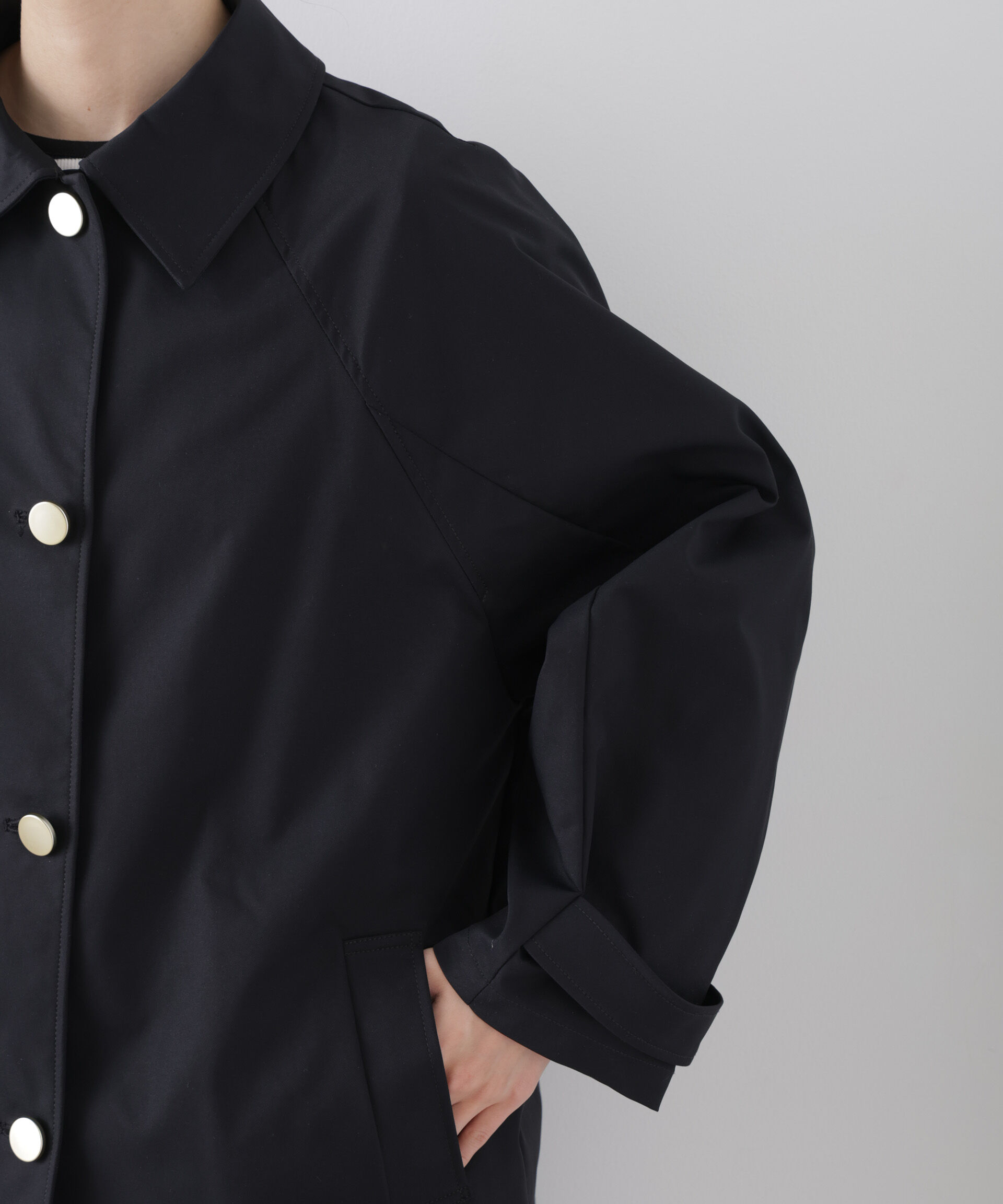 nano･universe「撥水加工ステンカラーミドルコート」|その他|