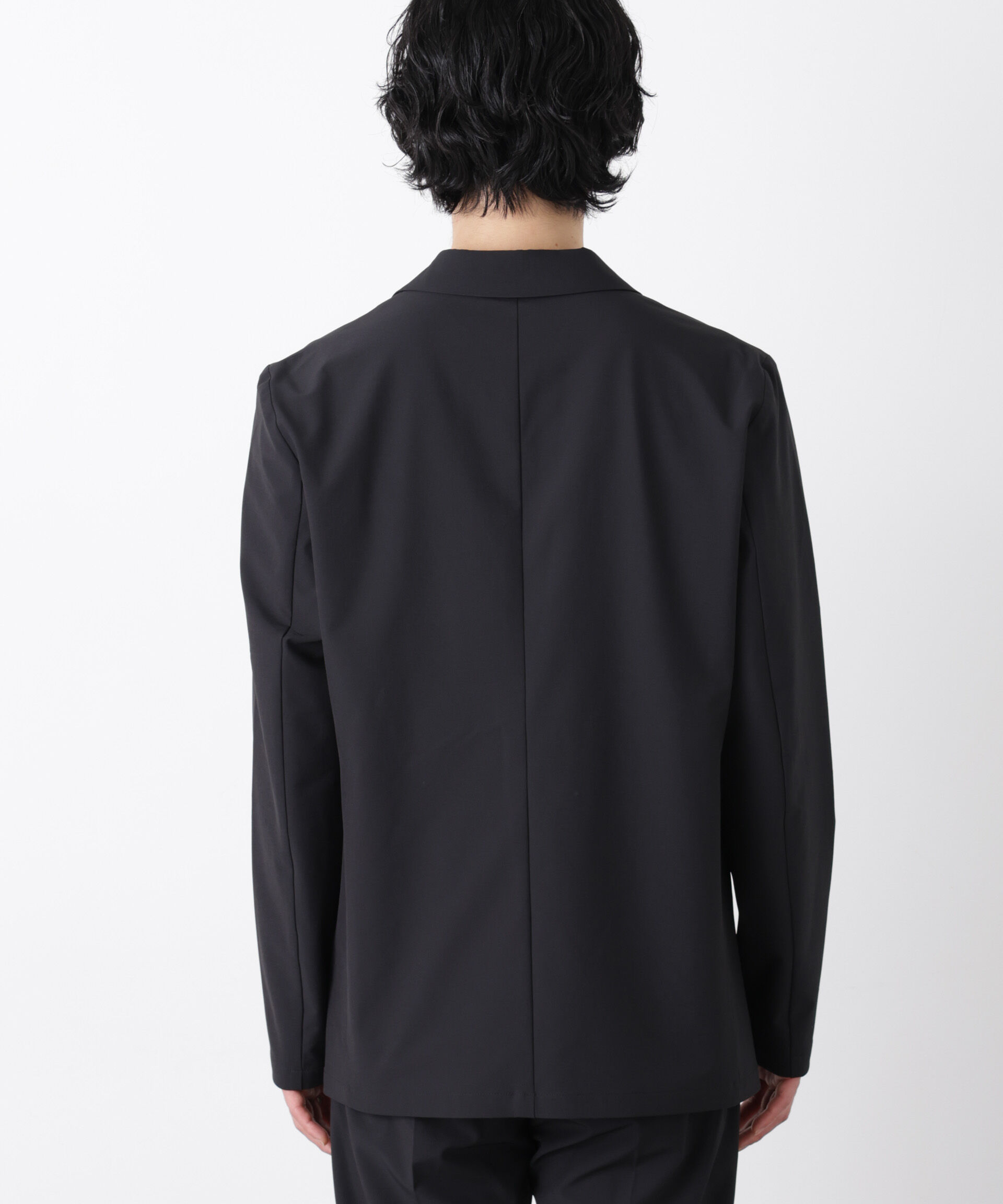 nano･universe「ライトウェイトストレッチ ジャケット（セットアップ可）」|テーラードジャケット|