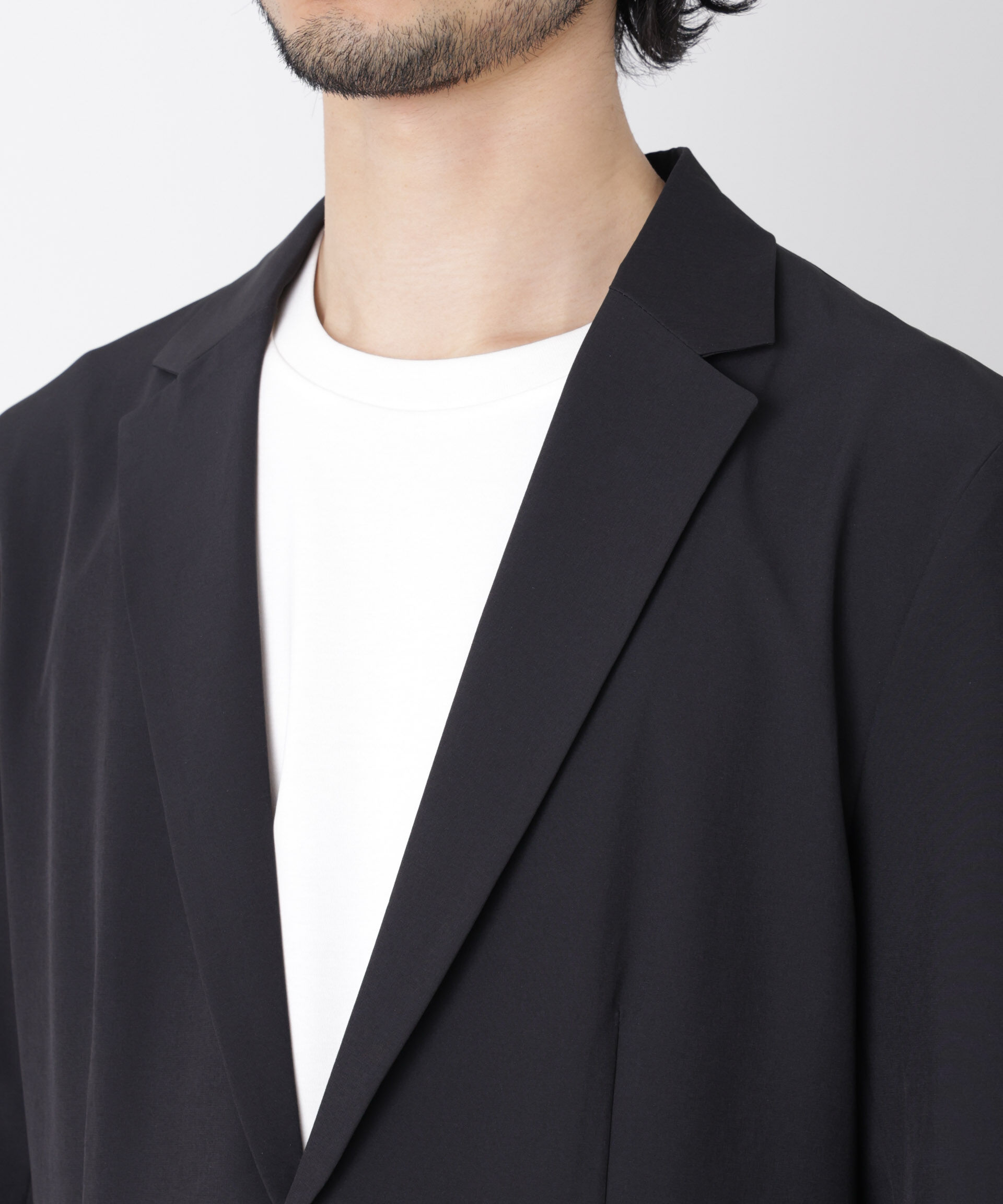 nano･universe「ライトウェイトストレッチ ジャケット（セットアップ可）」|テーラードジャケット|