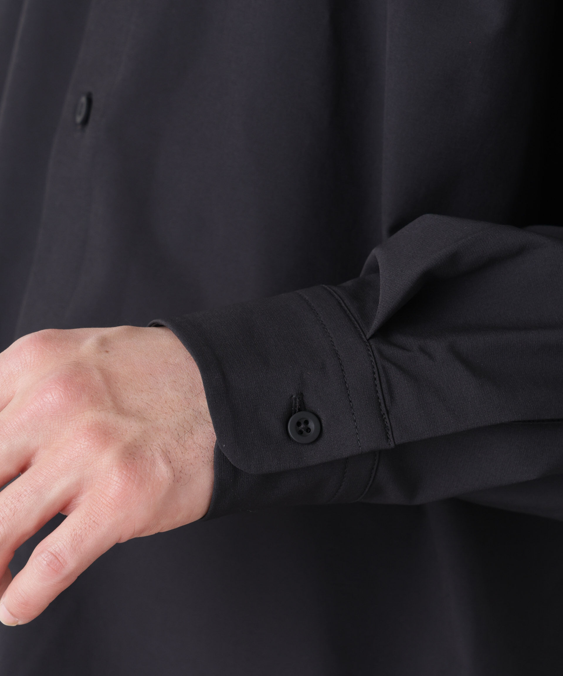 nano･universe「ライトウェイトストレッチシャツ 長袖」|シャツ・ブラウス|