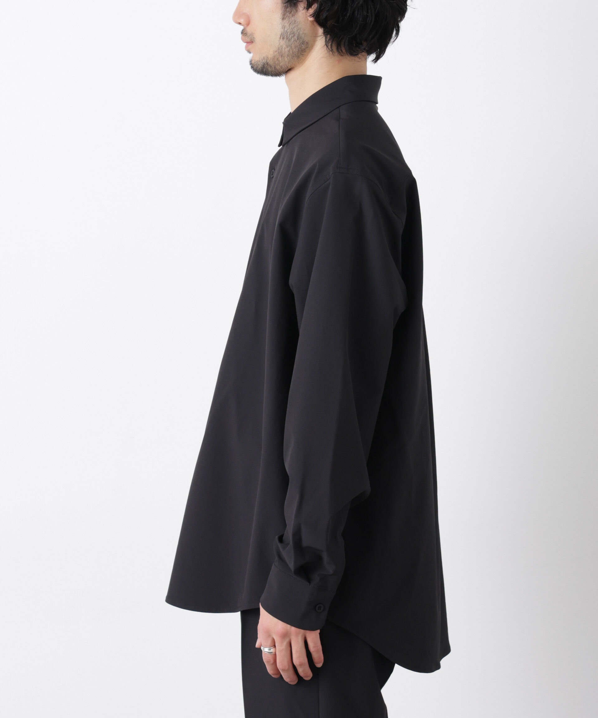 nano･universe「ライトウェイトストレッチシャツ 長袖」|シャツ・ブラウス|