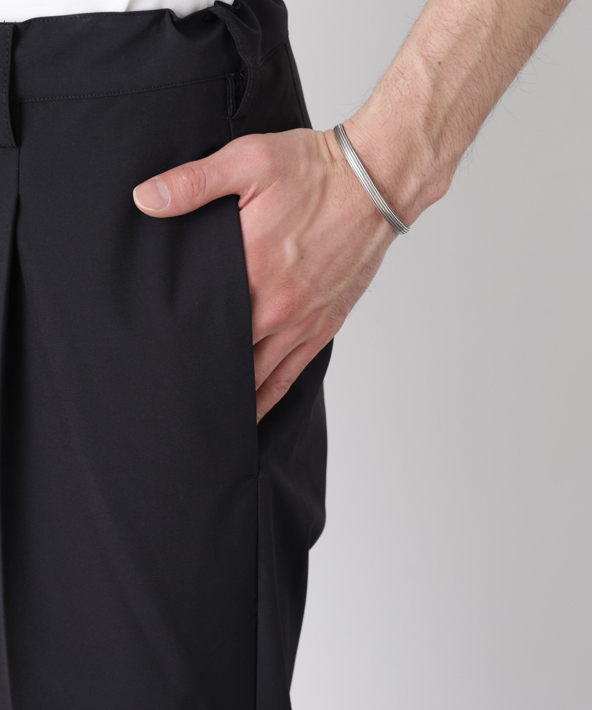 nano･universe「ライトウェイトストレッチ スラックス（セットアップ可）」|チノ|