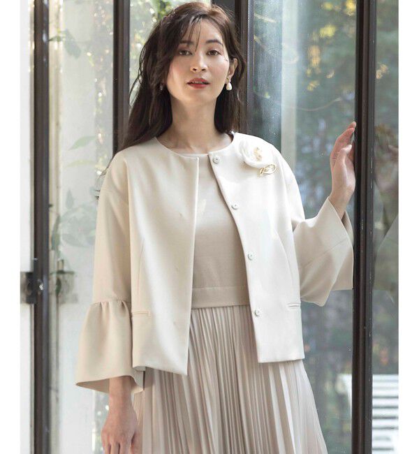 組曲「エアリーフラワーパールコサージュ」|ブローチ・コサージュ|