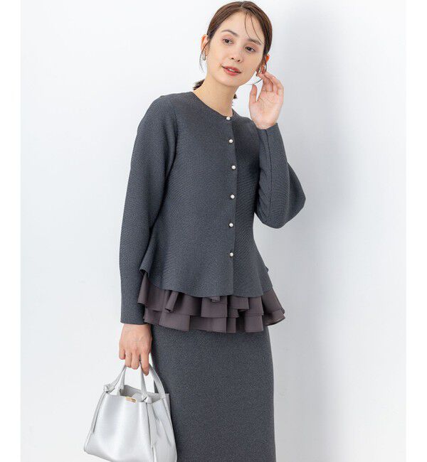 組曲「【WEB限定】スポンディッシュニットアップ」|スーツ|