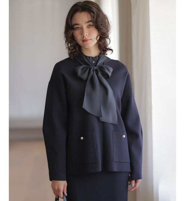 組曲「【加藤ローサさん着用】スムースストレッチニットアップ」|スーツ|