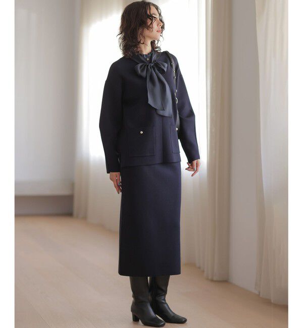 組曲「【加藤ローサさん着用】スムースストレッチニットアップ」|スーツ|