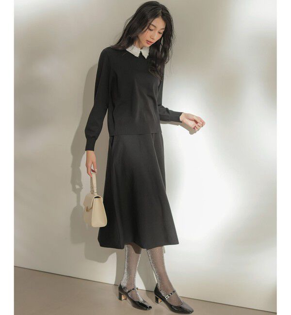 組曲「襟付きニットアップ」|スーツ|