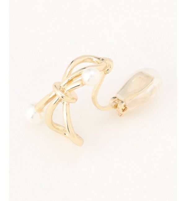 組曲「パールライクエンドノット イヤリング」|イヤリング|