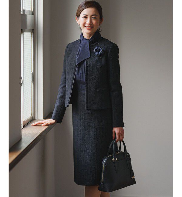 23区「【VERY掲載】パールトリミング コサージュ」|ブローチ・コサージュ|