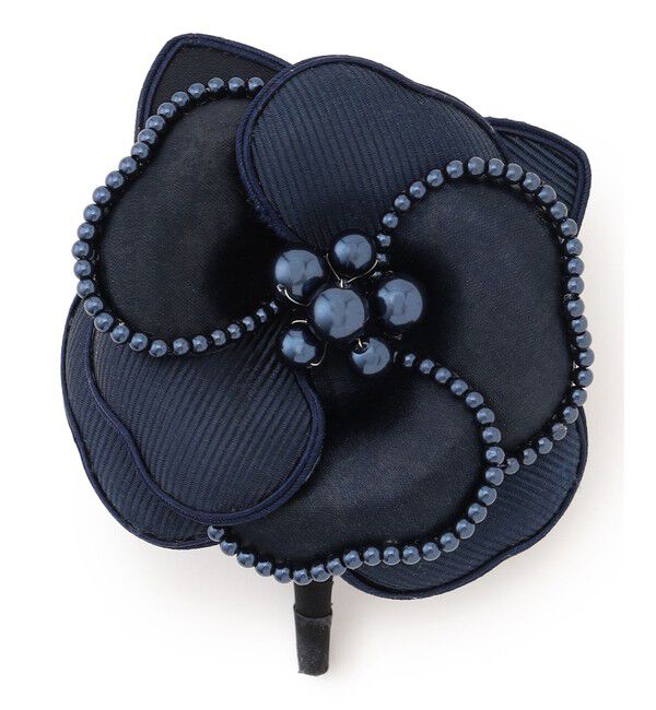 23区「【VERY掲載】パールトリミング コサージュ」|ブローチ・コサージュ|