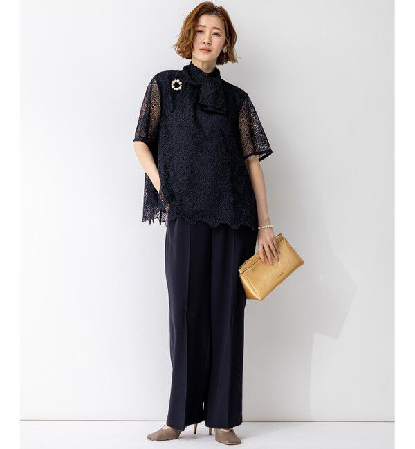 23区「【APPLAUDIR】パールサークル ブローチ」|ブローチ・コサージュ|