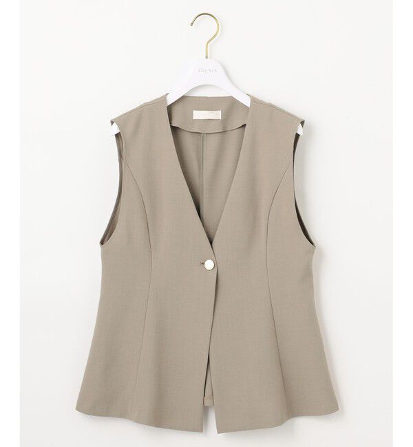 any SiS「【スタイリストコラボ】ジレ&times;ラメチュールスカート セットアップ」|スーツ|