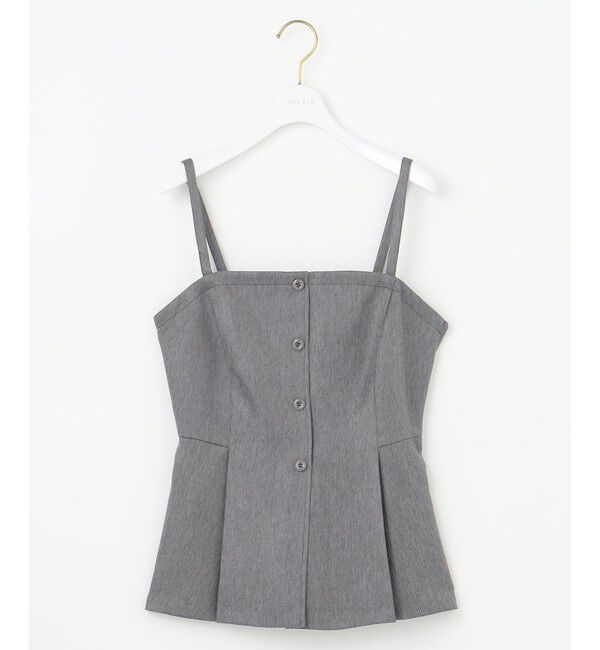 any SiS「【洗える】ビスチェ & ワイドパンツ セット」|スーツ|