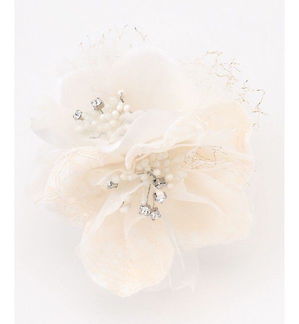 ANY SIS「ツインレース コサージュ」|ブローチ・コサージュ|