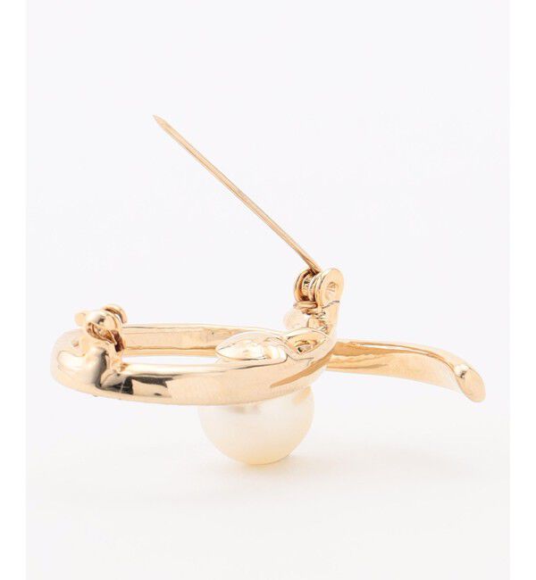 ANY SIS「ジュエルラインパール調 ブローチ」|ブローチ・コサージュ|