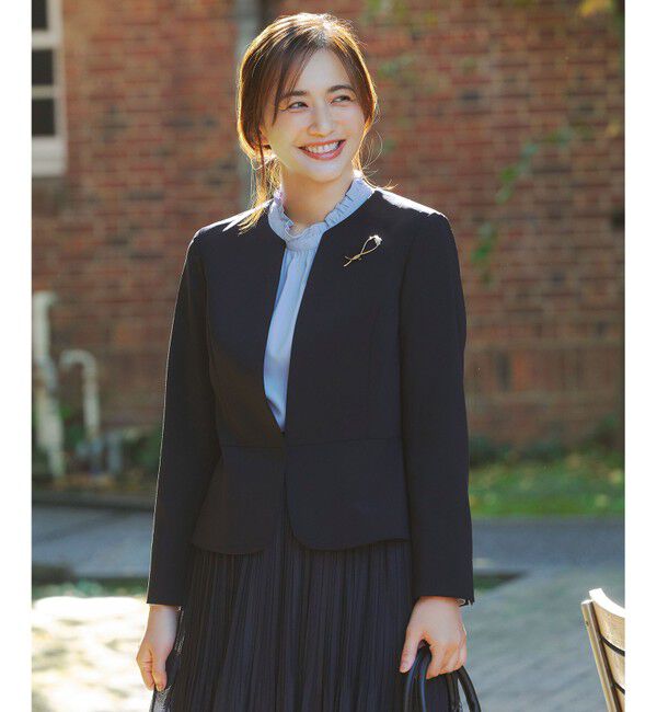 ANY SIS「パール調ツイスト ブローチ」|ブローチ・コサージュ|