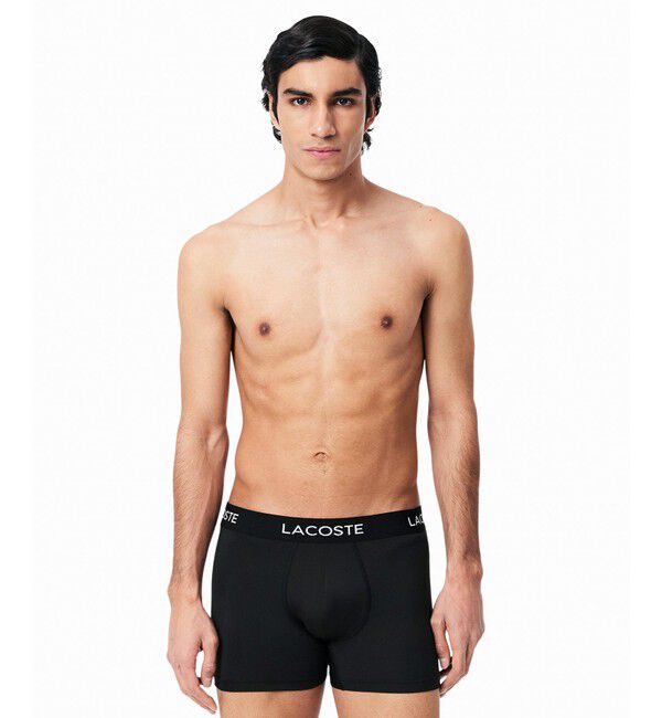 LACOSTE「３パックマイクロファイバーボクサートランクショーツ / 　ボクサーパンツ」|インナー|