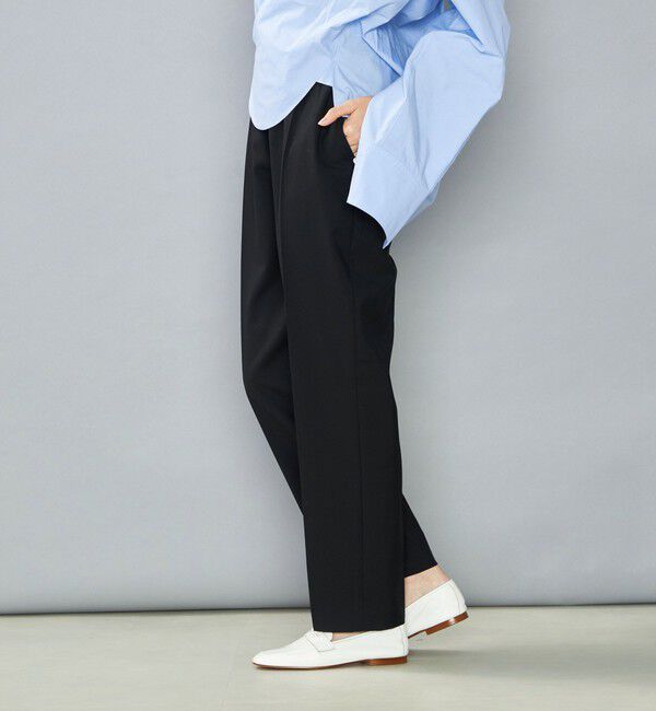 NOLLEY'S「NMPウールトロテーパードパンツ」|チノ|