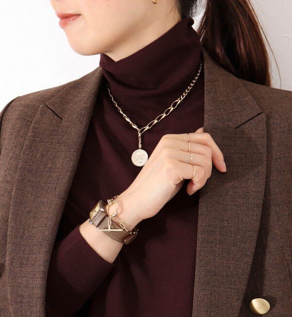 NOLLEY'S「【grace grace/グラスグラス】コンビチェーンネックレス(Big)」|ネックレス|