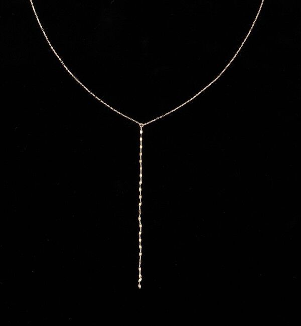 grace grace「【grace grace/グラスグラス】10ＫY字ネックレス」|ネックレス|ゴールド