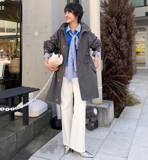 Rie Miller「【RM denim】センタープレスハイウエストデニム」|デニム|