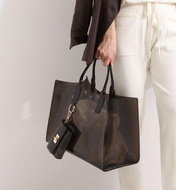 NOLLEY'S「PVCトート＆ミニバッグチャーム L」|トートバッグ|