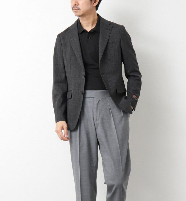 NOLLEY'S goodman「《ビジカジ対応》IMPORT FABRIC JACKET 25SS」|テーラードジャケット|