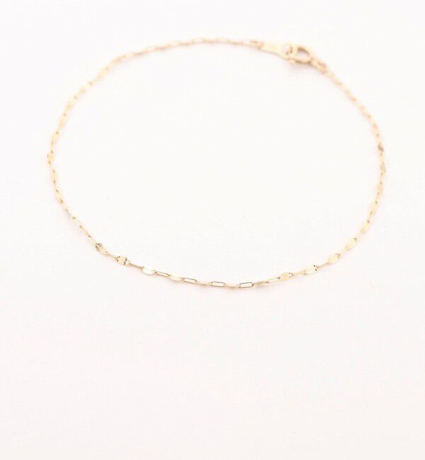 grace grace「【grace grace/グラスグラス】10Kペタルチェーンブレスレット」|ブレスレット・バングル|