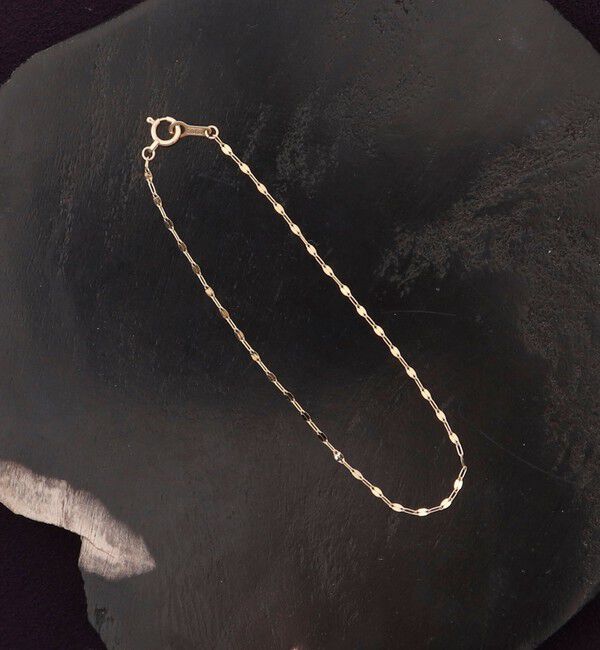 grace grace「【grace grace/グラスグラス】10Kペタルチェーンブレスレット」|ブレスレット・バングル|