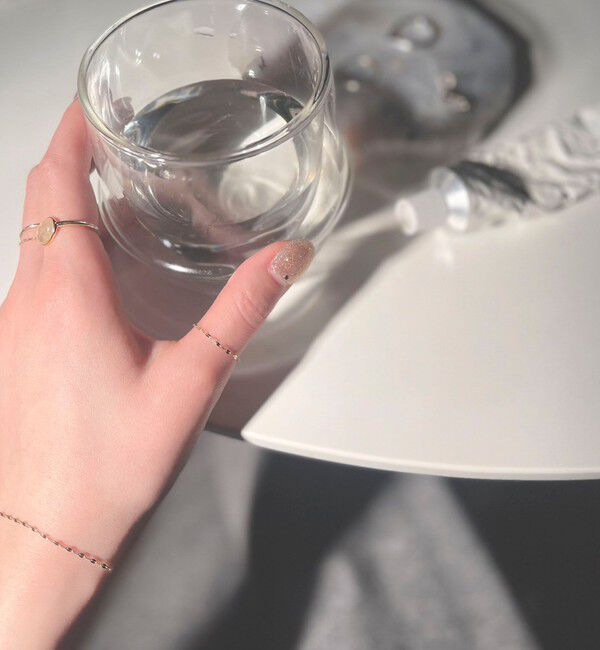 grace grace「【grace grace/グラスグラス】10Kペタルチェーンブレスレット」|ブレスレット・バングル|