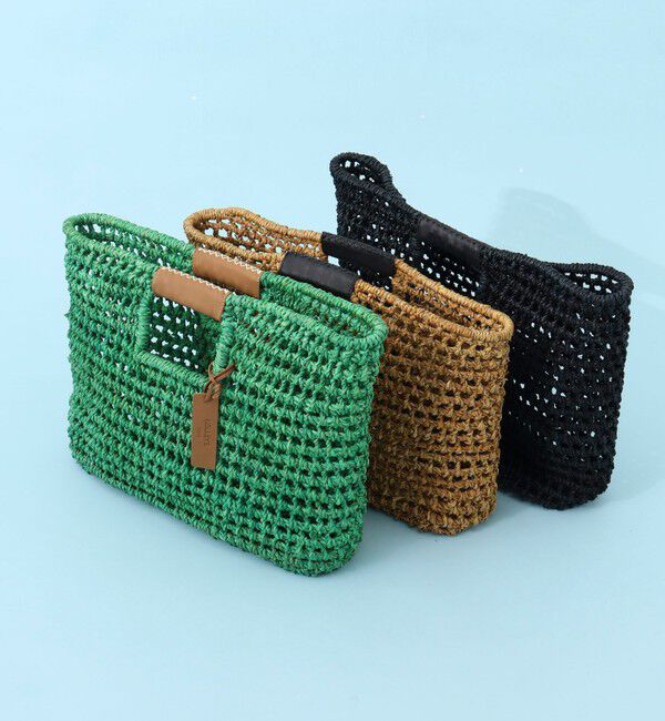 NOLLEY'S「【BAGMATI/ バグマティ】ラフィアかごバッグ【PR林☆別注アイテム】」|かごバッグ|