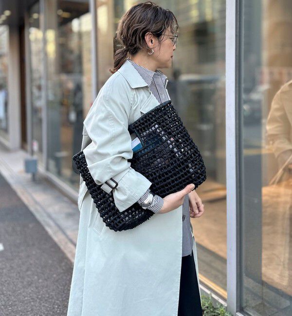 NOLLEY'S「【BAGMATI/ バグマティ】ラフィアかごバッグ【PR林☆別注アイテム】」|かごバッグ|