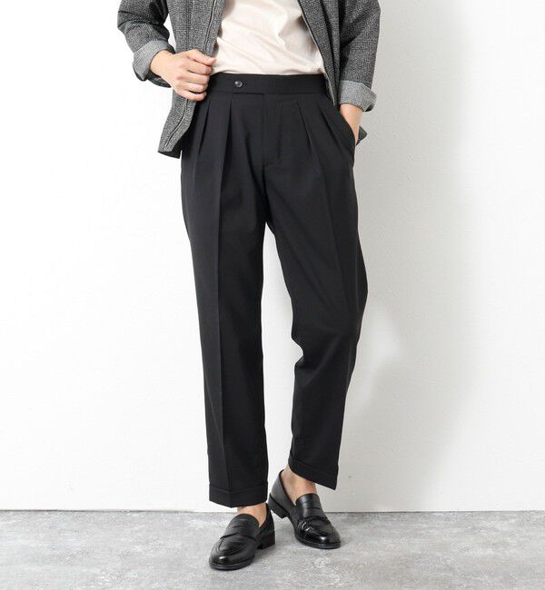 WORK ABOUT「NSN アジャスター付2タックスラックス 25SS」|スラックス|